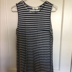 Striped Nautical Tank top dress!